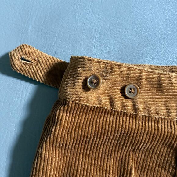 Talbots Women's A-Line Skirt Size 8 Brown Corduroy Short Casual - Picture 13 of 16